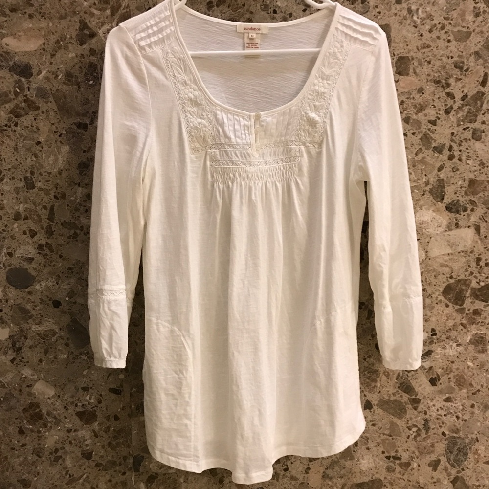 Sundance Long Sleeve Top/Tunic with Gathers